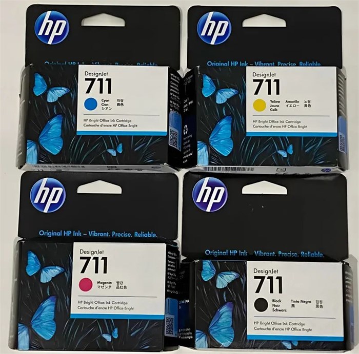 CZ130A №711 Картридж HP для DesignJet T120, T520 cyan 29 мл CZ130A - фото 4658
